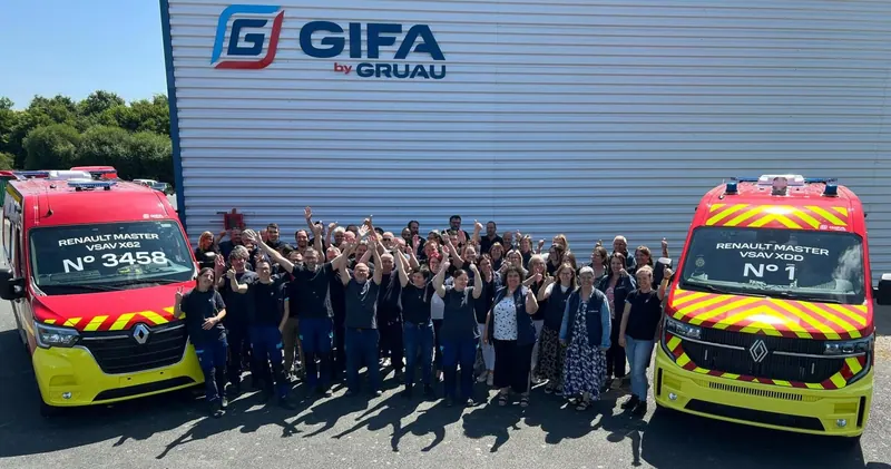 Gifa lève le voile sur son VSAV de nouvelle génération