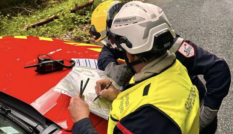 Ain : 200 pompiers s’entraînent face au risque de feux de forêt